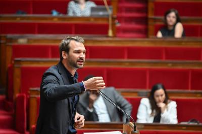 Loi immigration : le député LFI Ugo...'s Image