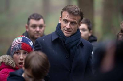 Visite surprise d’Emmanuel Macron...'s Image