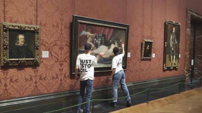 Londres : des militants écologistes...'s Image