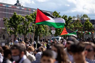 Russie : une foule anti-Israël a pris...'s Image