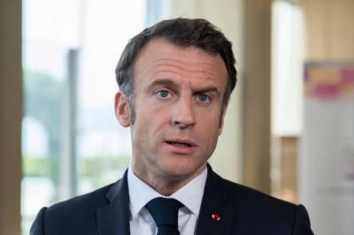 Guerre Hamas-Israël : Emmanuel Macron...'s Image