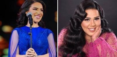 شيماء سيف ومي فاروق بين 
