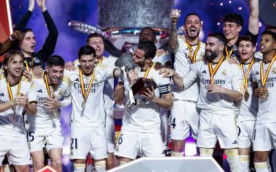 ريال مدريد يقسو على برشلونة في نهائي كأس السوبر ... في الرياض's Image