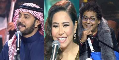 ليالي سعودية مصرية ومنير من المستشفى إلى الحفل!