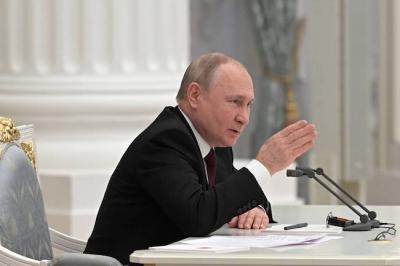 Présidentielle russe : Poutine...'s Image