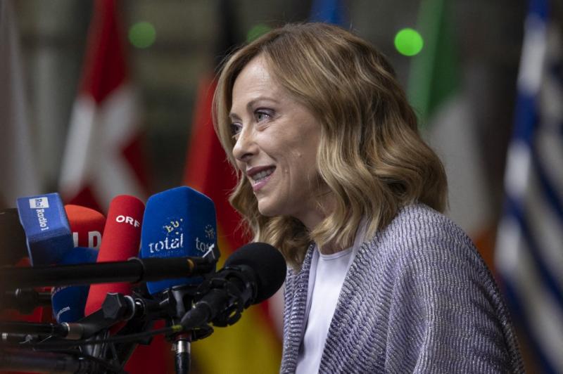Trois ans après, Giorgia Meloni...'s Image