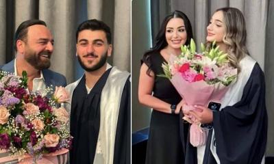 فنانون سوريون يحتفلون بنجاح أبنائهم!'s Image