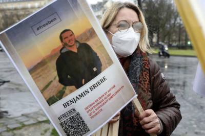 Iran : les otages français Benjamin...'s Image