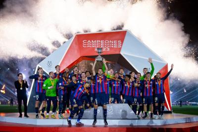 كأس الملك يُعيد خلط الاوراق.. برشلونة يقسو على ريال مدريد's Image